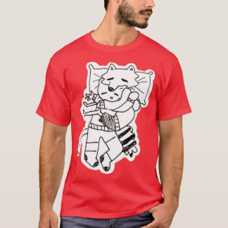 T-shirt Billie et Mittens amis endormis