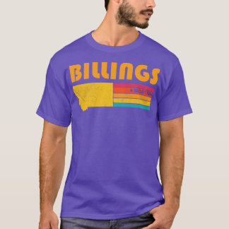 T-shirt Billings Montana Souvenir Vintage