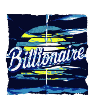 T-shirt Billionaire bleu