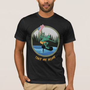T-shirt Billionaire Tech Mogul Alien équitation Hydrofoil