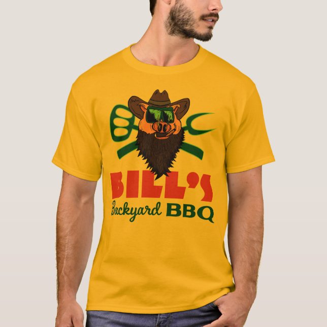 T-shirt Bill's Jardin BBQ Tee (Devant)