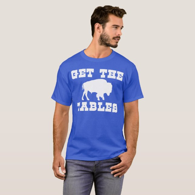 T-shirt Bills Mafia - Obtenez Les Tables - Buffalo Footbal (Devant entier)
