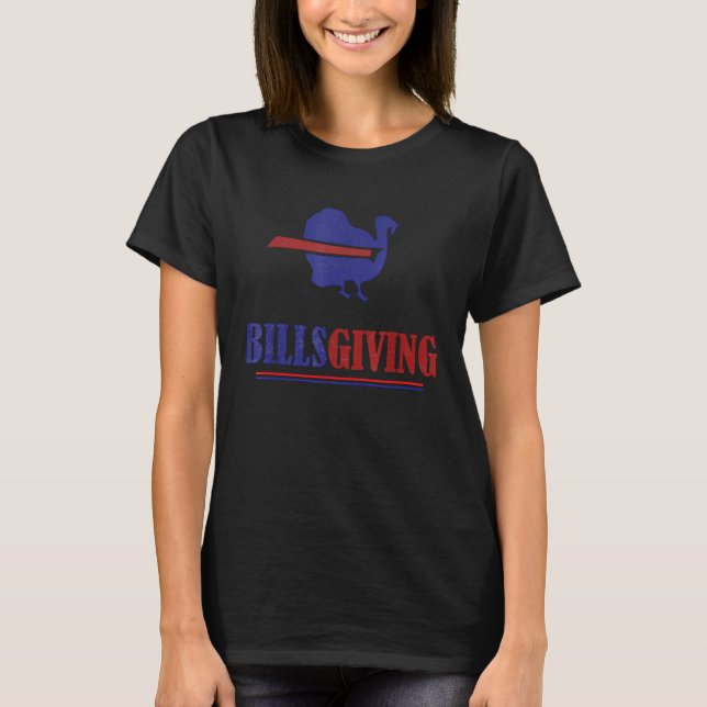 T-shirt Billsgiving Happy Thanksgiving Chicken American Fo (Devant)