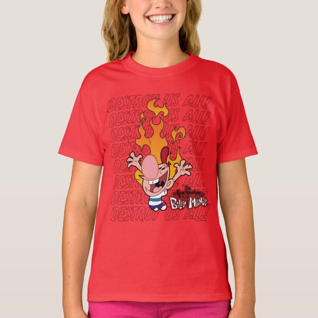 T-shirt Billy & Mandy - Nous détruire tous (Devant)