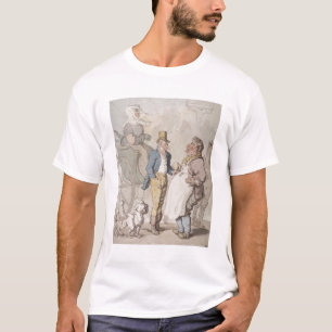 T-shirt Billy mince, voyageurs prenant le rafraîchissement
