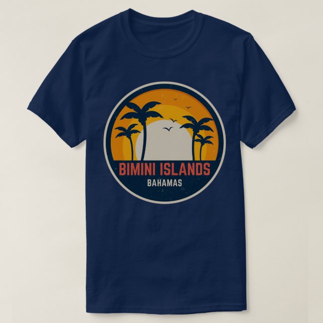 T-shirt Bimini Bahamas (Design devant)