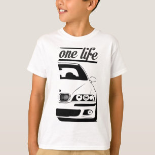 T-shirt Bimmer Car E39 5 Series - One Life One Love