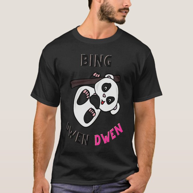 T-shirt Bing Dwen Dwen Relaxed Fit (Devant)
