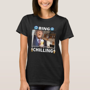 T-shirt Bing Shi Ling Bing Chilling John Xina Crème Glacée