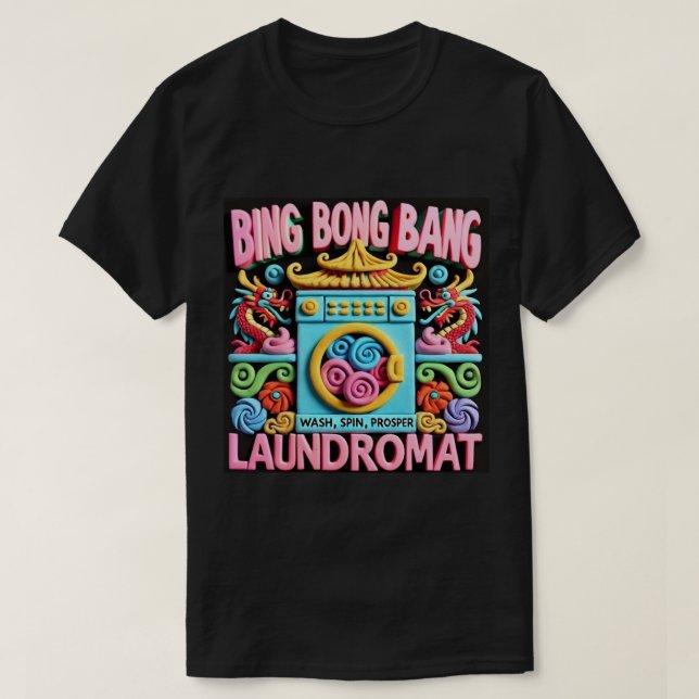 T-shirt BINGBONGBANG v4 ! ! ! CLEANUPYOURDEADSKIN (Design devant)