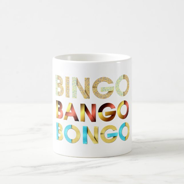 T-SHIRT Bingo Bango Bongo Kaffeetasse (Mittel)