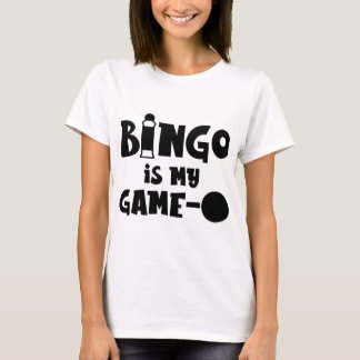 T-shirt Bingo Est Mon Jeu Joueur De Bingo Amusant