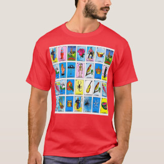 T-shirt Bingo mexicain de loterie