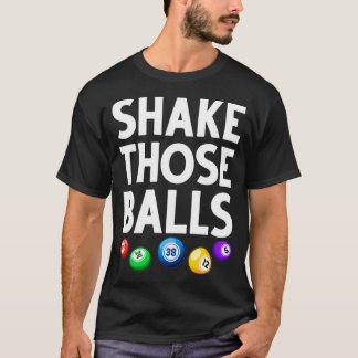 T-shirt Bingo mignonne Designs Hommes Casino Femmes Jeu Bi
