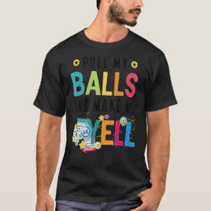 T-shirt Bingo Pour Hommes Femmes Lucky Bingo Caller Gambli