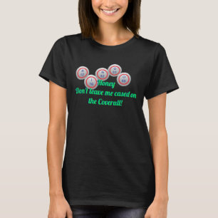 T-shirt Bingo-test enfermé encore sur la combinaison