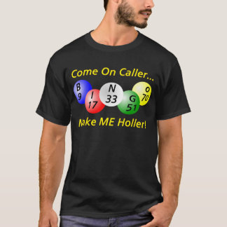 T-shirt Bingo-test ! Venez sur le visiteur, incitez-MOI à