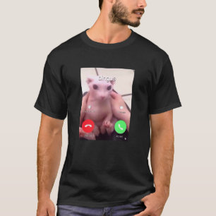 T-shirt Bingus Appelle Mon Bien-Aimé Chat Sphynx Chauve 1