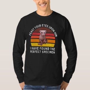 T-shirt Bingus Meme Le Spécimen Parfait  Sphynx Sans Poils