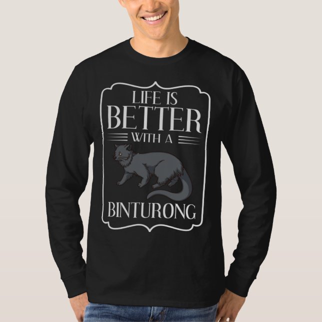 T-shirt Binturong Bearcat  Cute Animal (Devant)