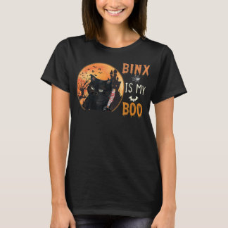 T-shirt binx est mon chou mignon halloween chat