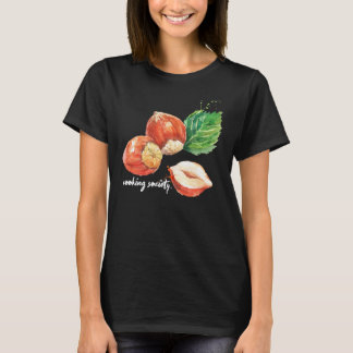 T-shirt bio en noisette - Femme