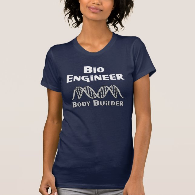 T-shirt Bio Engineer Body Builder (Devant)