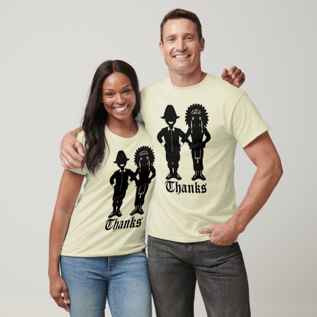 T-shirt bio Festive de Thanksgiving Homme (Unisexe)