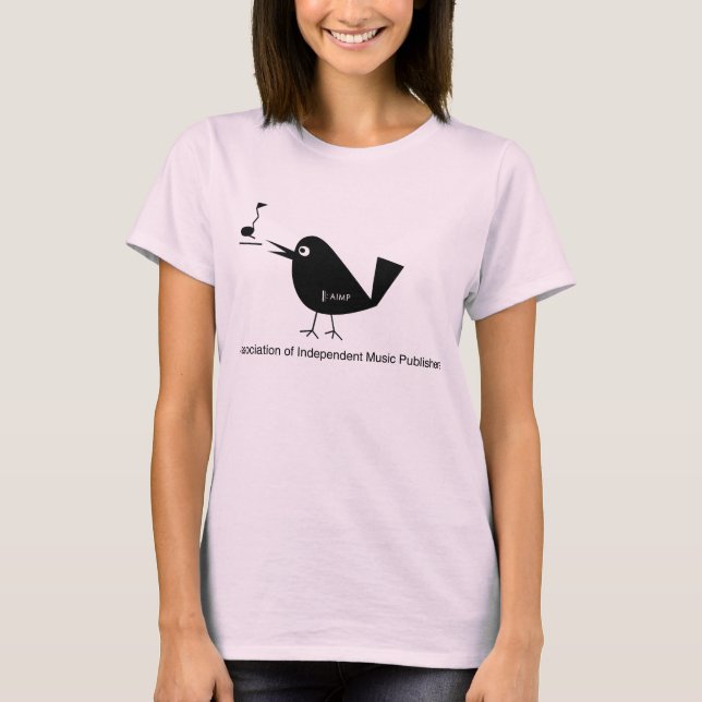T-shirt bio pour Dames AIMP (monté) (Devant)