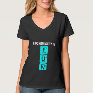 T-shirt Biochimiste féminine Chimie Biologie Science Bioch