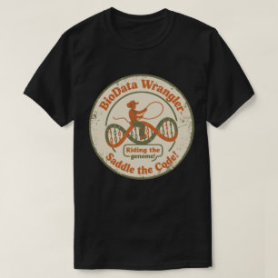 T-shirt BioData Wrangler Maîtriser le génome