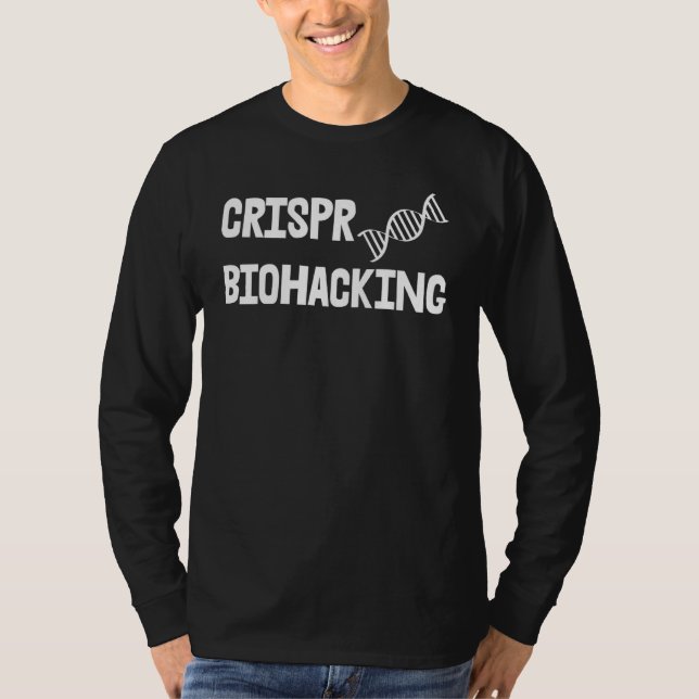 T-shirt Biohacking Crispr (Devant)