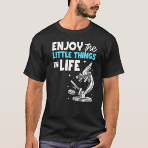 T-shirt Biologie au microscope Laboratoire de science Nerd