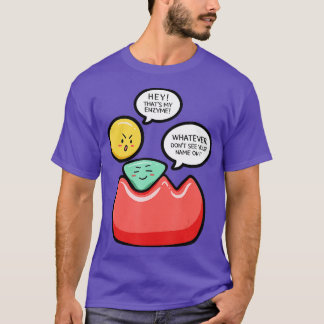 T-shirt Biologie Enzymes Science Biologie Molécule Biologi