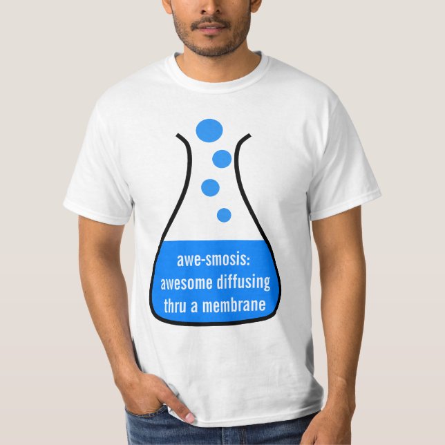 T-shirt Biologie et chimie : La Science de enseignement (Devant)