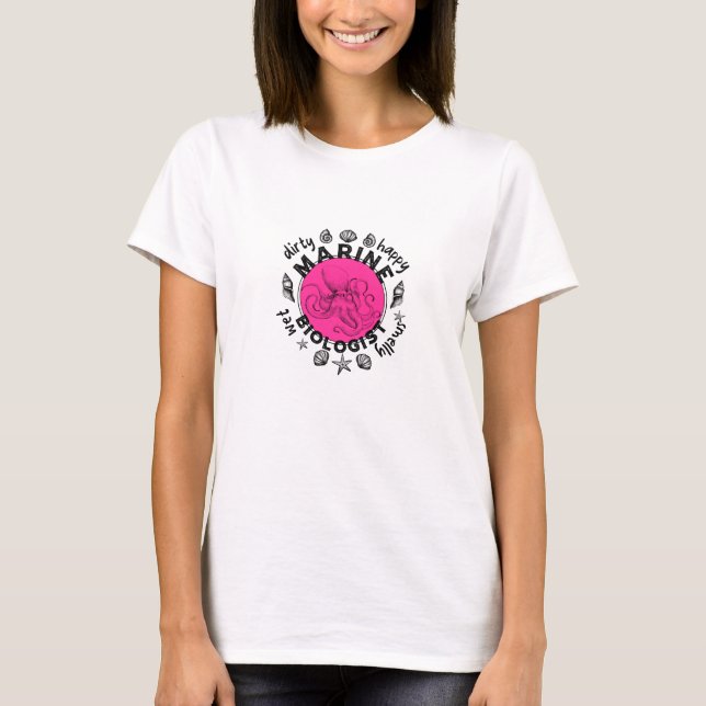 T-shirt Biologie marine (Devant)