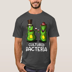 T-shirt Biologie Science Bactéries cultivées