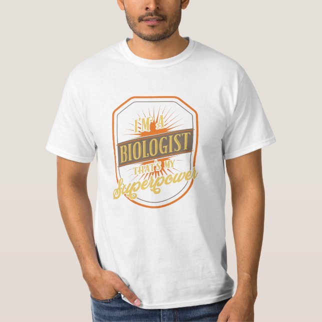 T-shirt Biologiste (Devant)