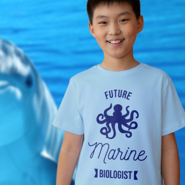 T-shirt Biologiste de Future Marine - Octopus (Créateur téléchargé)