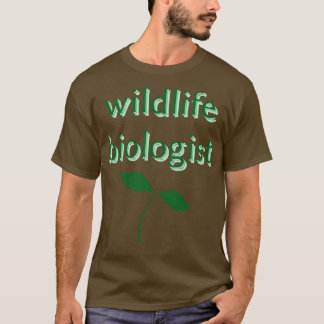 T-shirt biologiste de la faune