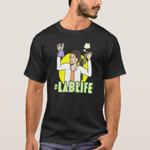 T-shirt Biologiste de la vie active Sciences Professeur Bi