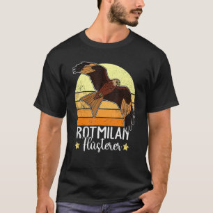 T-shirt Biologiste des cerfs-volants rouges Ornithologiste