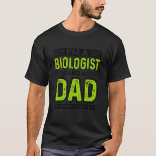 T-shirt Biologiste des sciences de l'ADN chez les hommes
