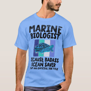 T-shirt Biologiste marin Biologie marine