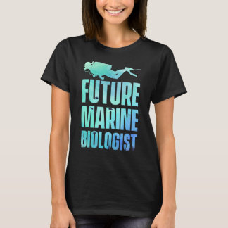 T-shirt Biologiste marin futur Biologie Sciences océanique
