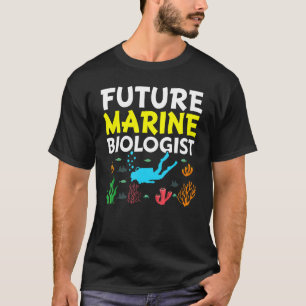 T-shirt Biologiste marin futur Étudiant en biologie marine