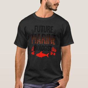 T-shirt Biologiste Maritime Pour La Biologie Ado Pour Enfa