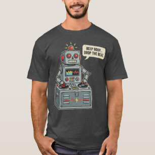 T-shirt Bip Boop Dépose la Beat Robot