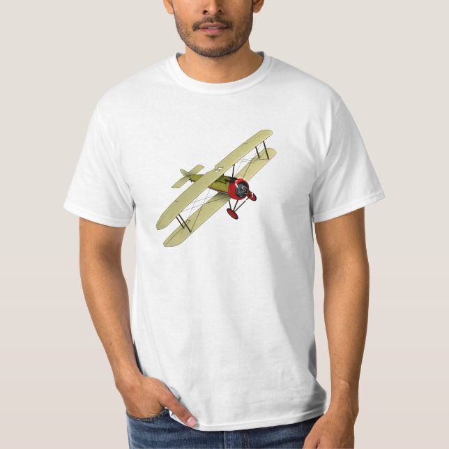T-shirt Biplan de chameau de Sopwith (Devant)