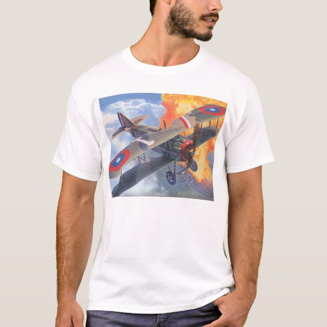 T-shirt Biplan WW1 (Devant)